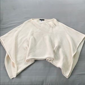 JONES NY Wool Poncho, Size Small